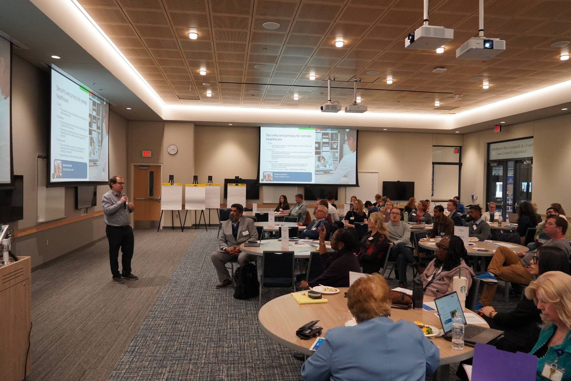 Faculty presents snapshots of his current research